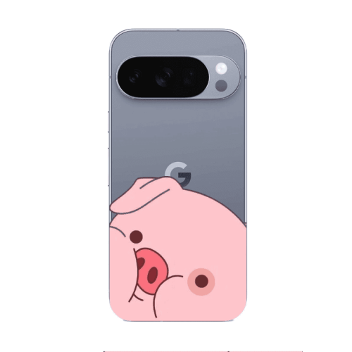Google Pixel 10 Pro Piggy 2 Transparent Silicone TPU Θήκη